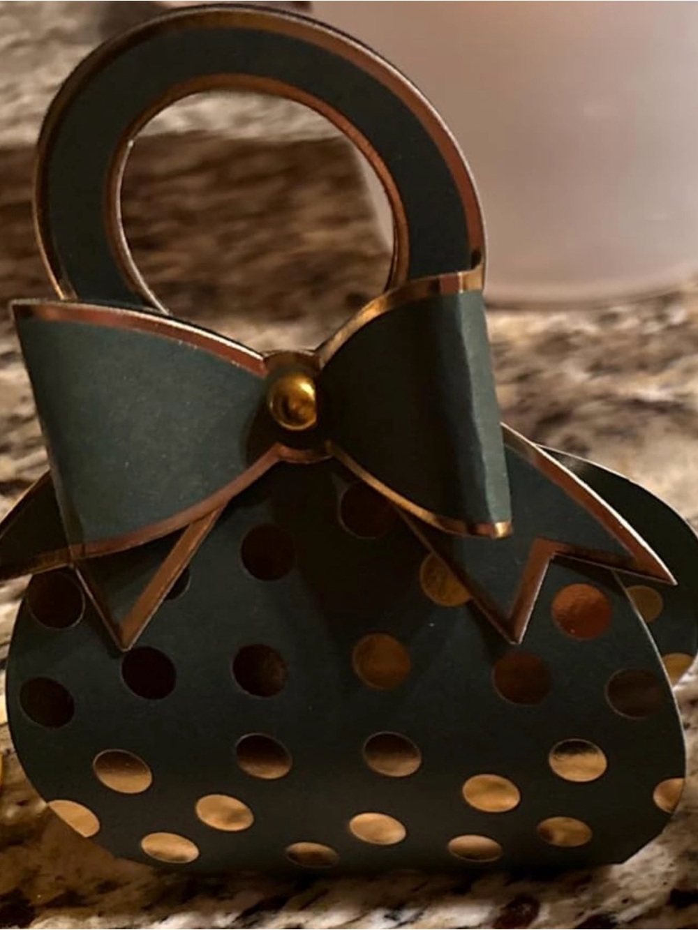 Shaped Handbag Favor Boxes